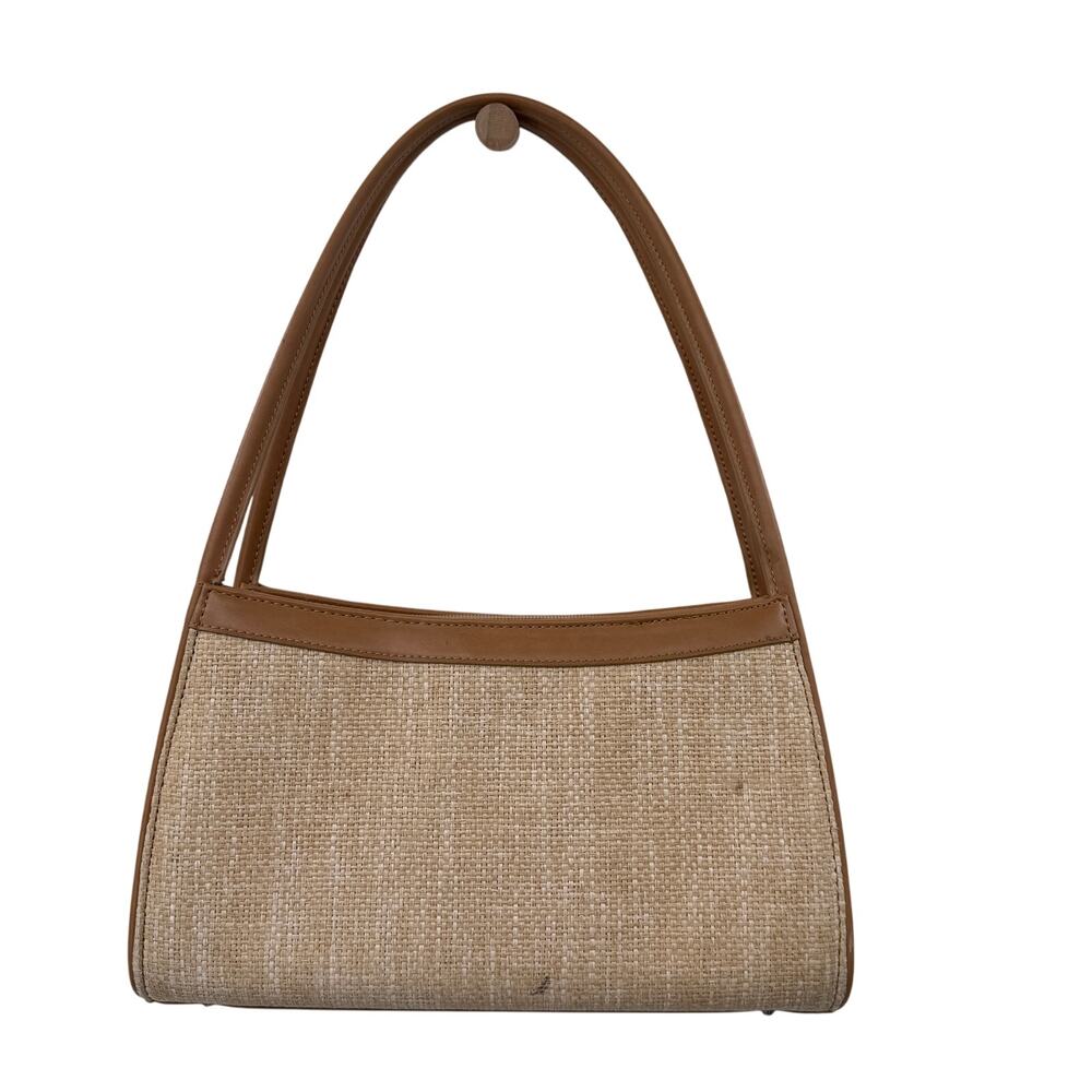 Kate Spade Vintage Y2K Straw Structured Hand Bag - Picture 3 of 5